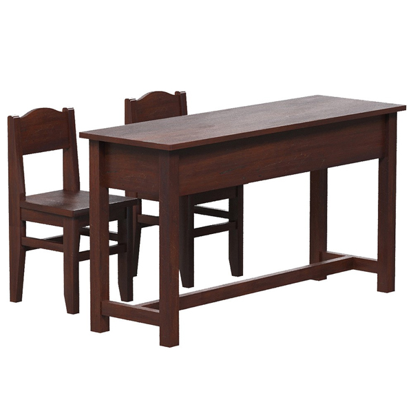 Bàn ghế học sinh gỗ tự nhiên BHS501, GHS501 Bàn ghế học sinh gỗ tự nhiên BHS501, GHS501