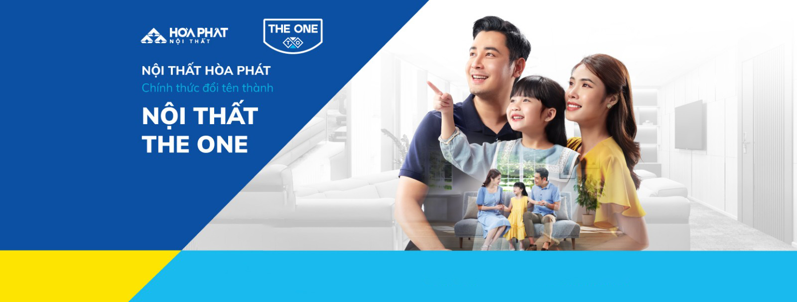 Nội thất Hòa Phát thay đổi thương hiệu thành Nội thất The One
