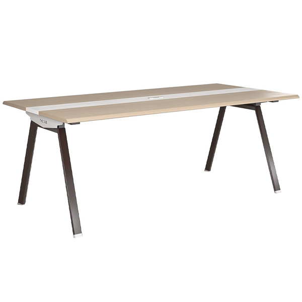 Bàn họp chân thép 1m8 NTVH1810C17 Bàn họp chân thép 1m8 NTVH1810C17