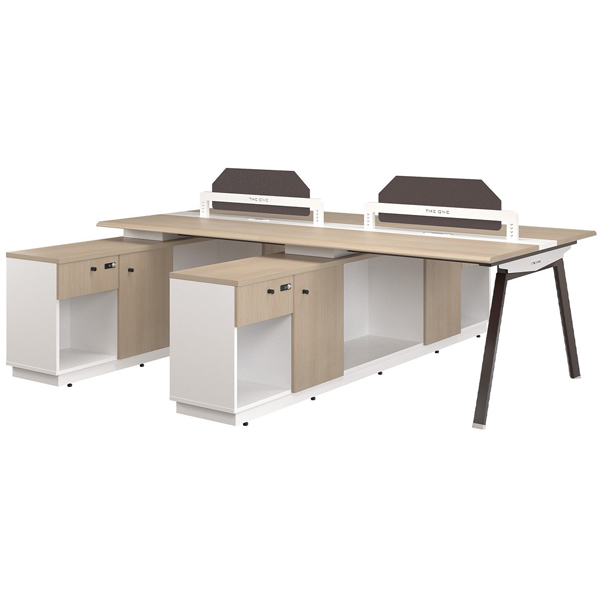 Bàn modul văn phòng 4 chỗ NTVMD02-4C17 Bàn modul văn phòng 4 chỗ NTVMD02-4C17