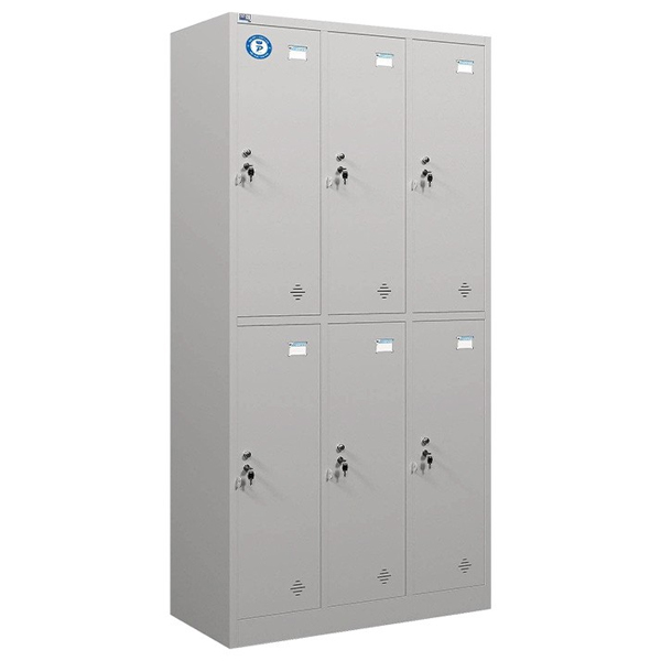 Tủ locker 6 khoang cánh mở TU982-3KP Tủ locker 6 khoang cánh mở TU982-3KP