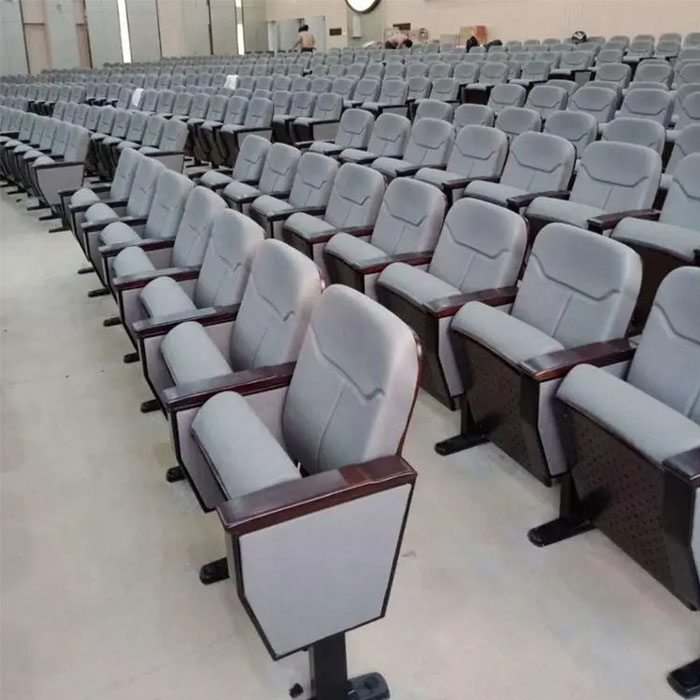 Nên Chọn Ghế Hội Trường Nỉ Hay Da-4