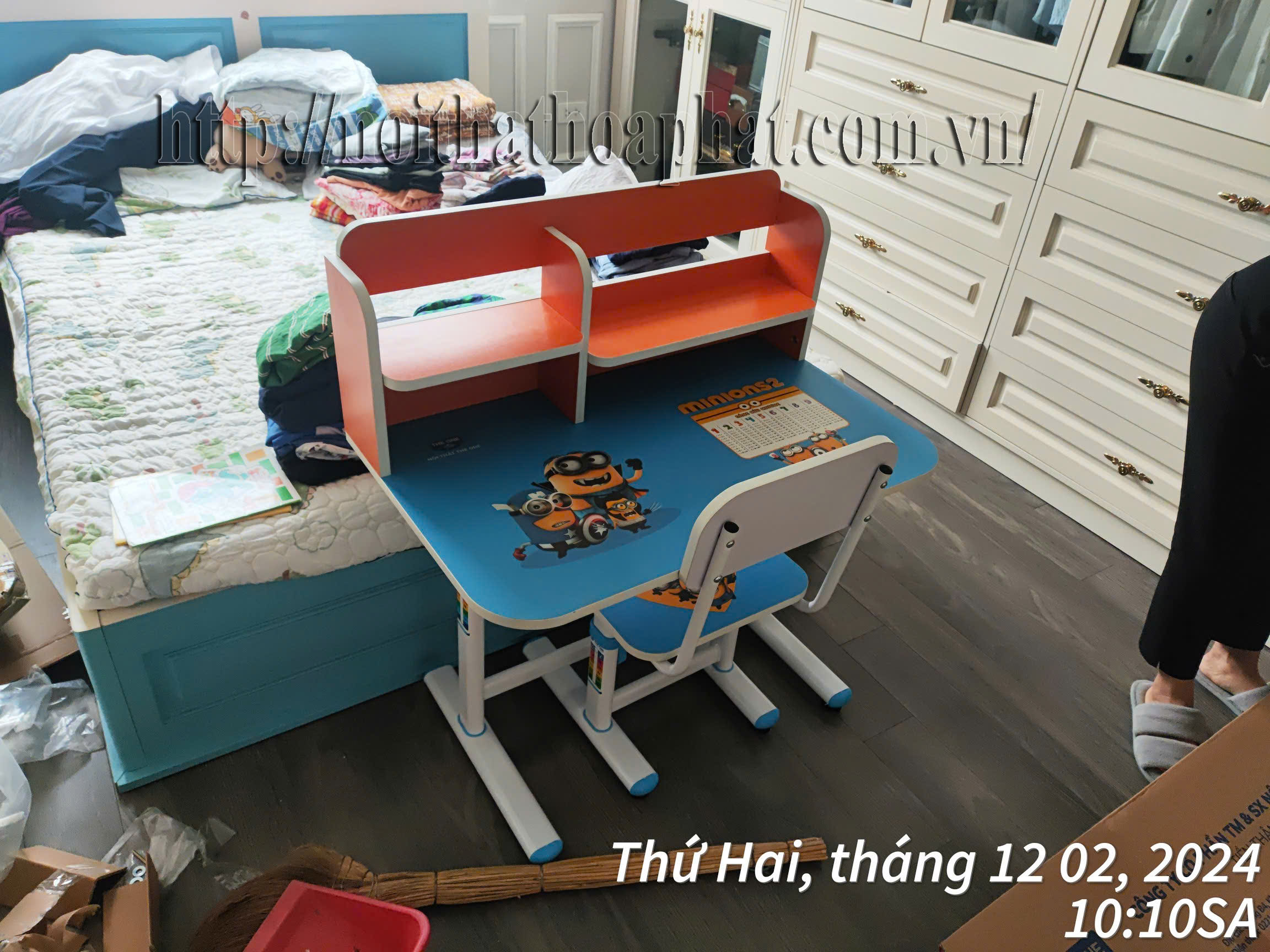 Hình ảnh thực tế bộ bàn học sinh BHS29C-3