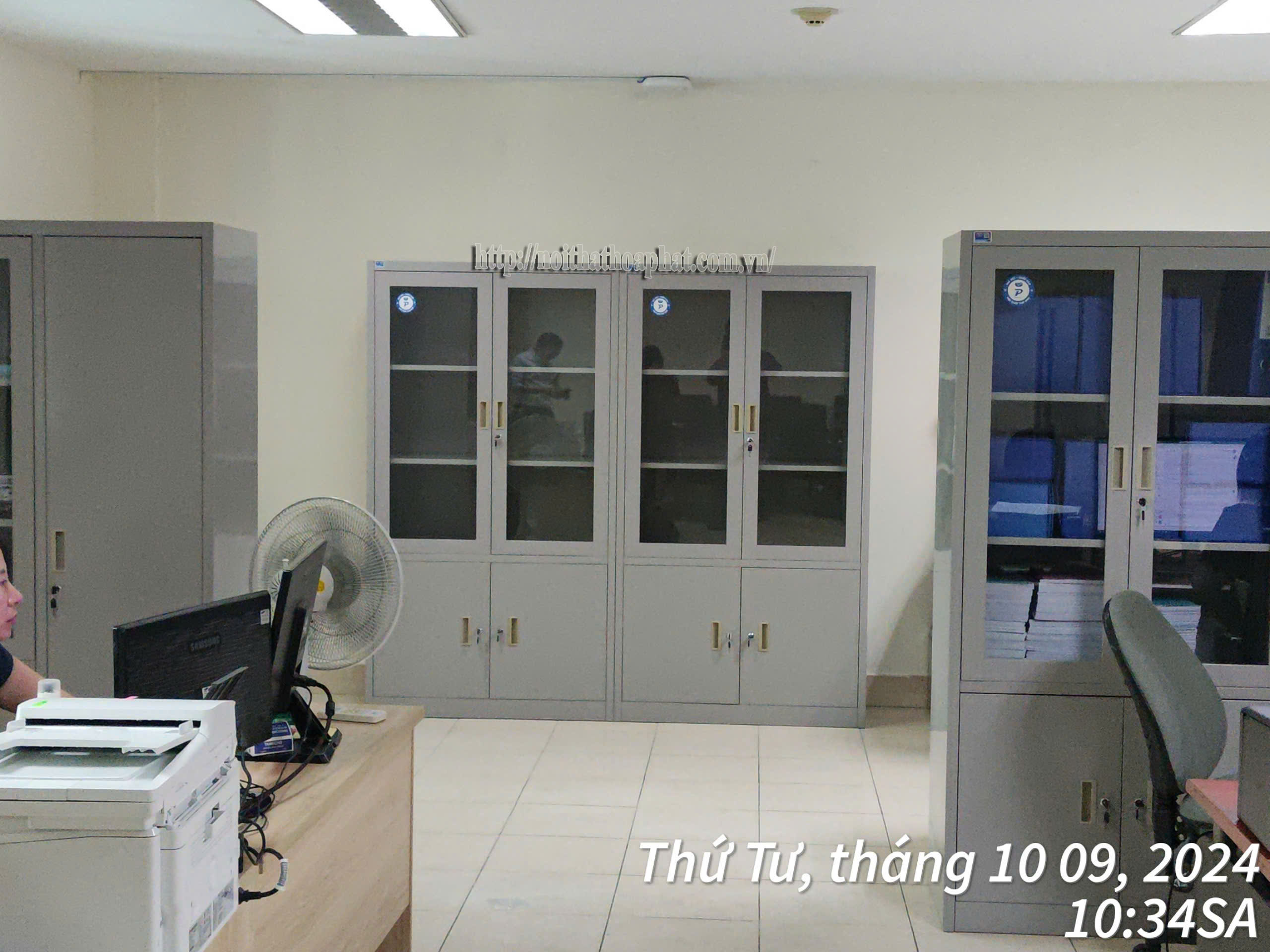 Hình ảnh thực tế tủ sắt sơn tĩnh điện TU09K3PCK-6