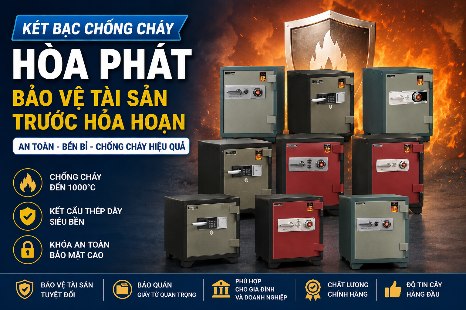 Két Sắt Chống Cháy Hoạt Động Như Thế Nào? Giải Đáp Chi Tiết