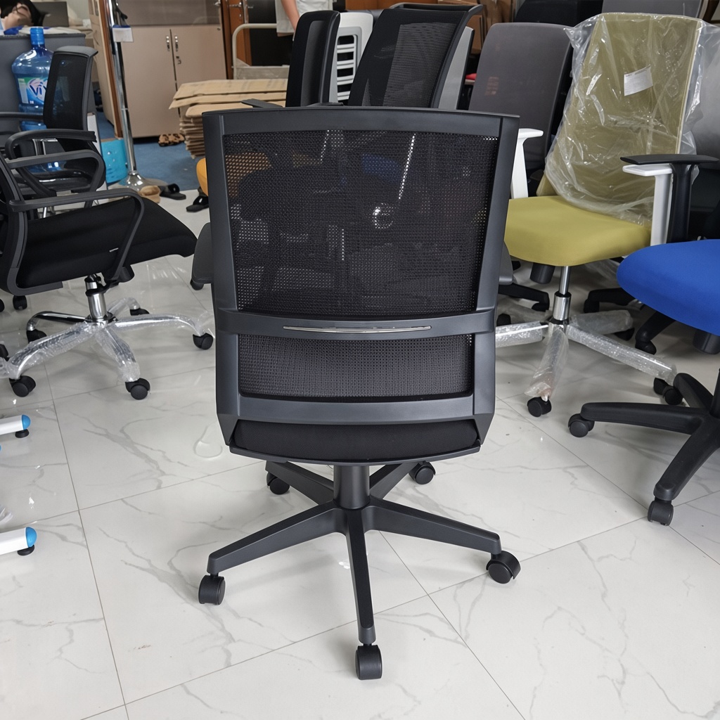 Hình Ảnh Thực Tế Ghế Văn Phòng Hòa Phát GL214 Tại Công Trình