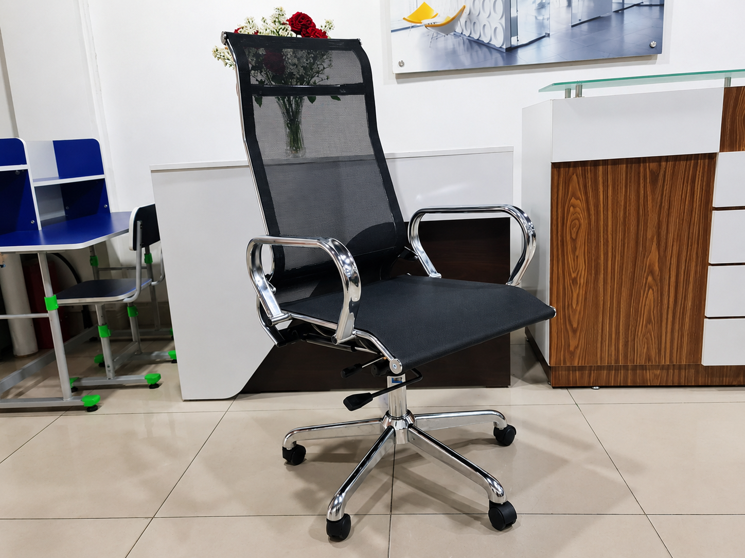 Hình ảnh thực tế Ghế lưới cao cấp GL320