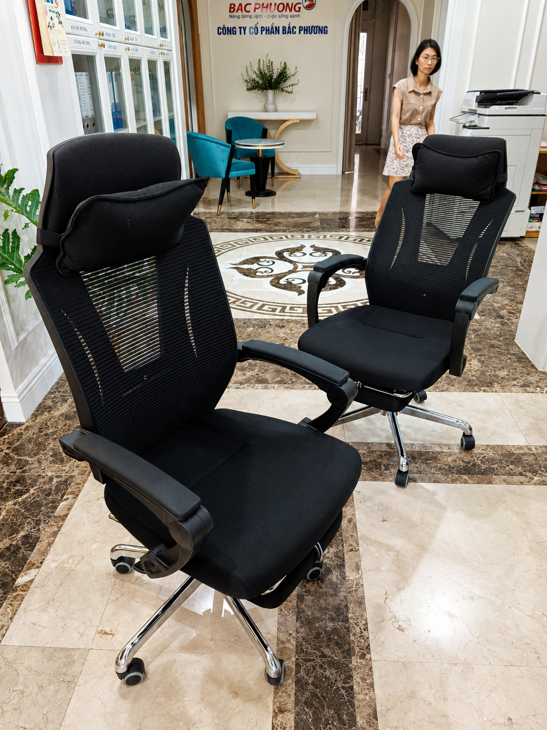 review ghế Hòa Phát GL326