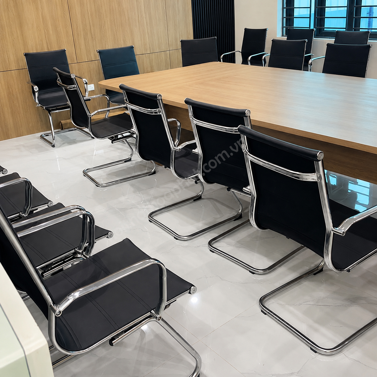 H&igrave;nh Ảnh Thực Tế Ghế Họp Ch&acirc;n Quỳ GL406