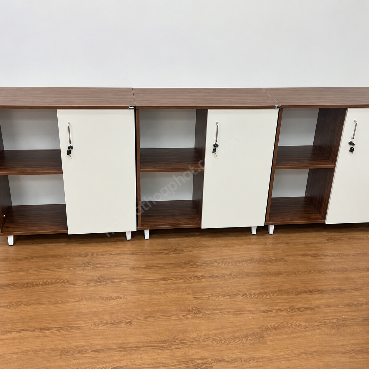 Tủ t&agrave;i liệu thấp 2 khoang LUX850-2T2