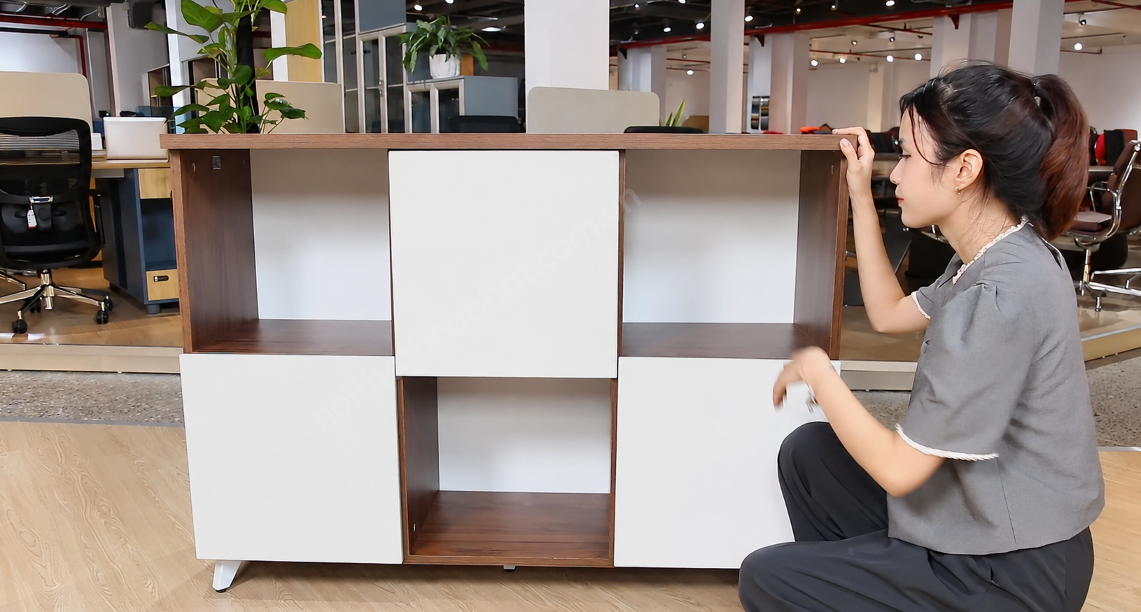 Tủ tài liệu văn phòng LUX880-3T1