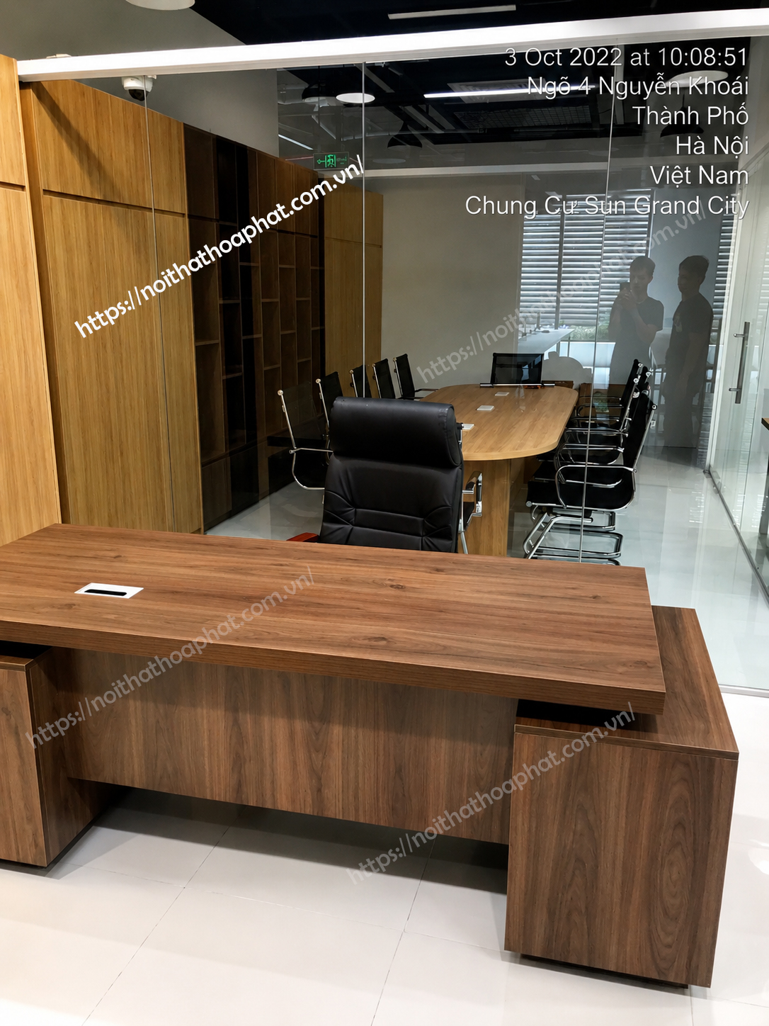 h&igrave;nh ảnh thực tế ghế họp ch&acirc;n quỳ GL403
