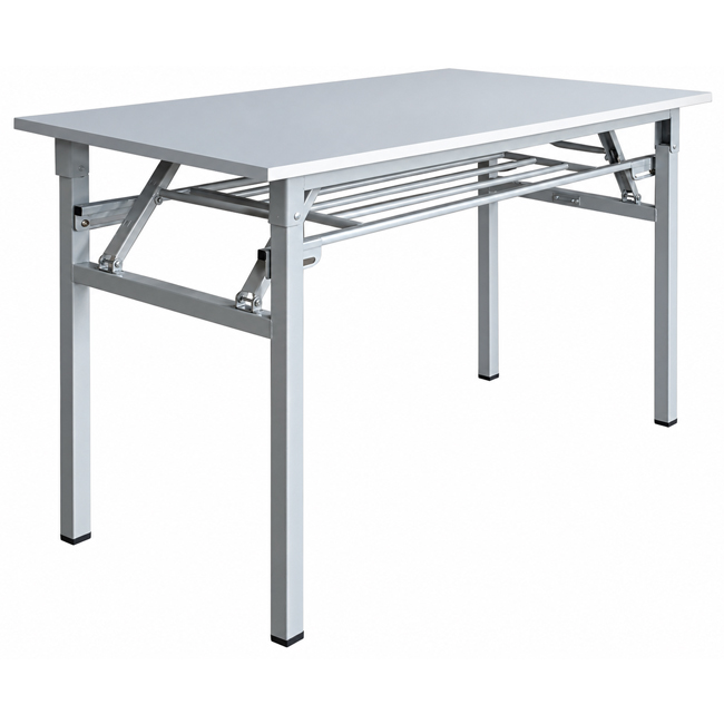 B&agrave;n gấp khung th&eacute;p BG06 H&ograve;a Ph&aacute;t mặt gỗ Melamine m&agrave;u ghi