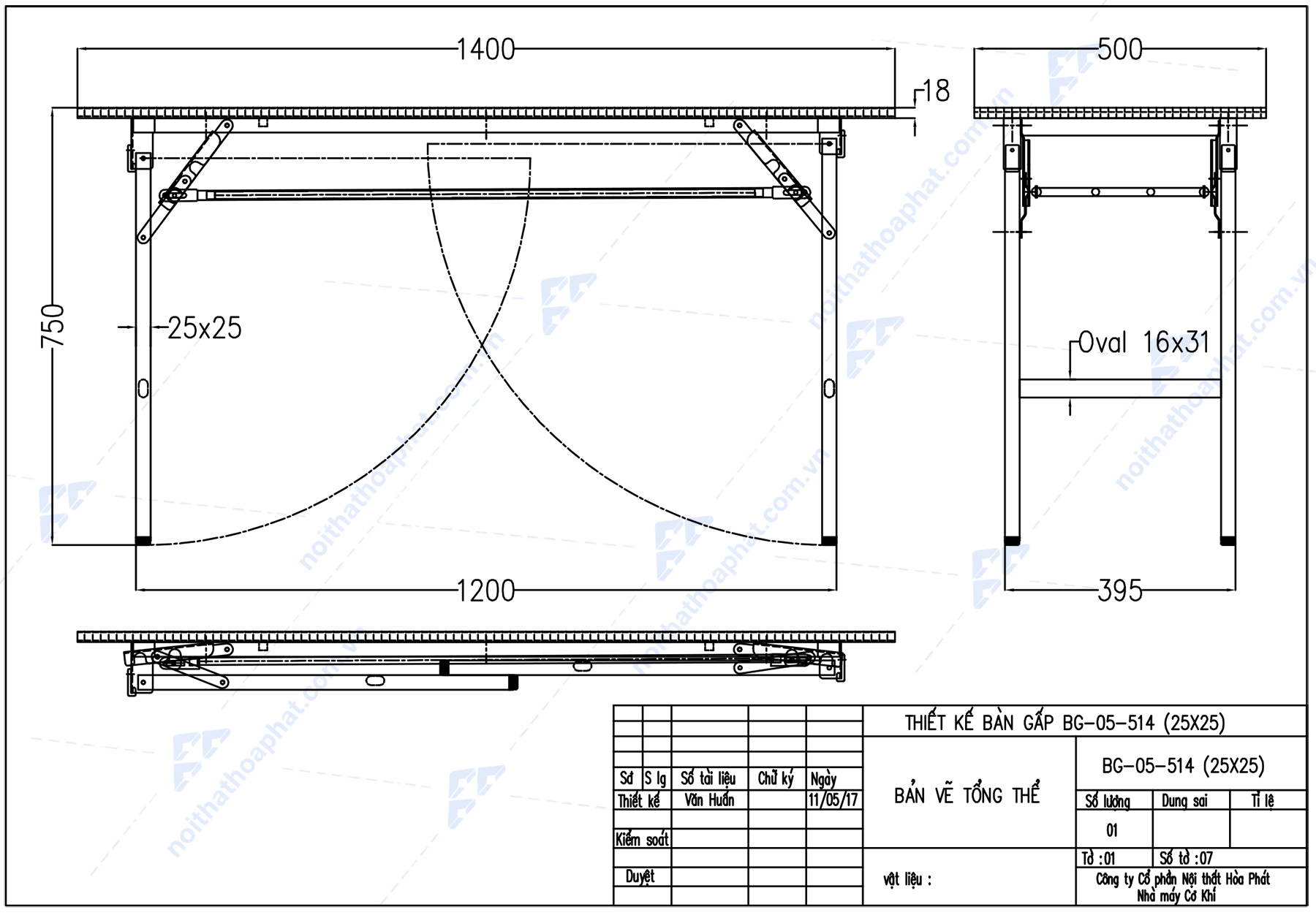 Bản Vẽ Thiết Kế B&agrave;n Ăn Tập Thể BG05-514 H&ograve;a Ph&aacute;t