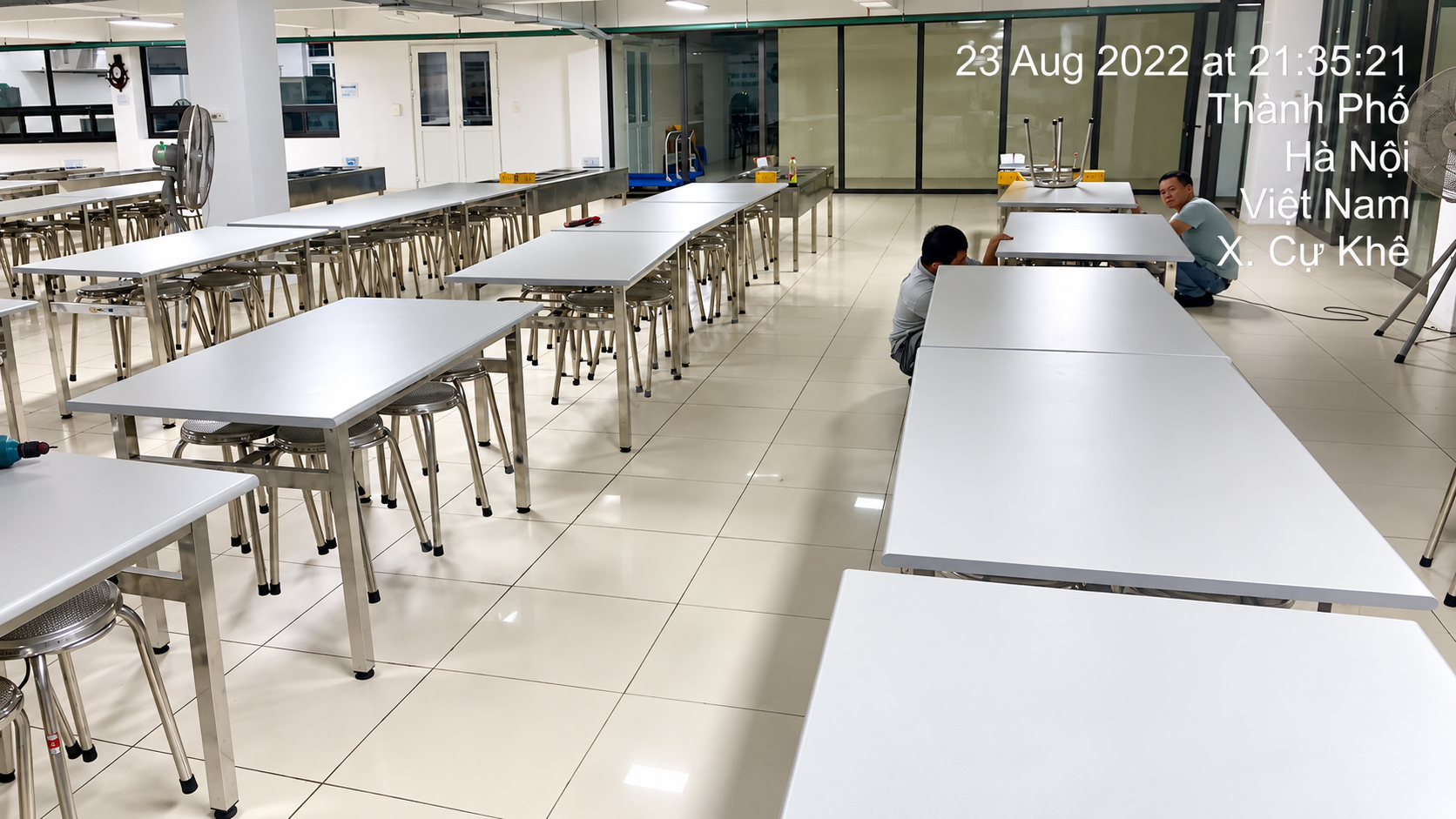 Bàn Ăn Hòa Phát BA01-14 6 Chỗ – Ảnh Thực Tế Công Trình