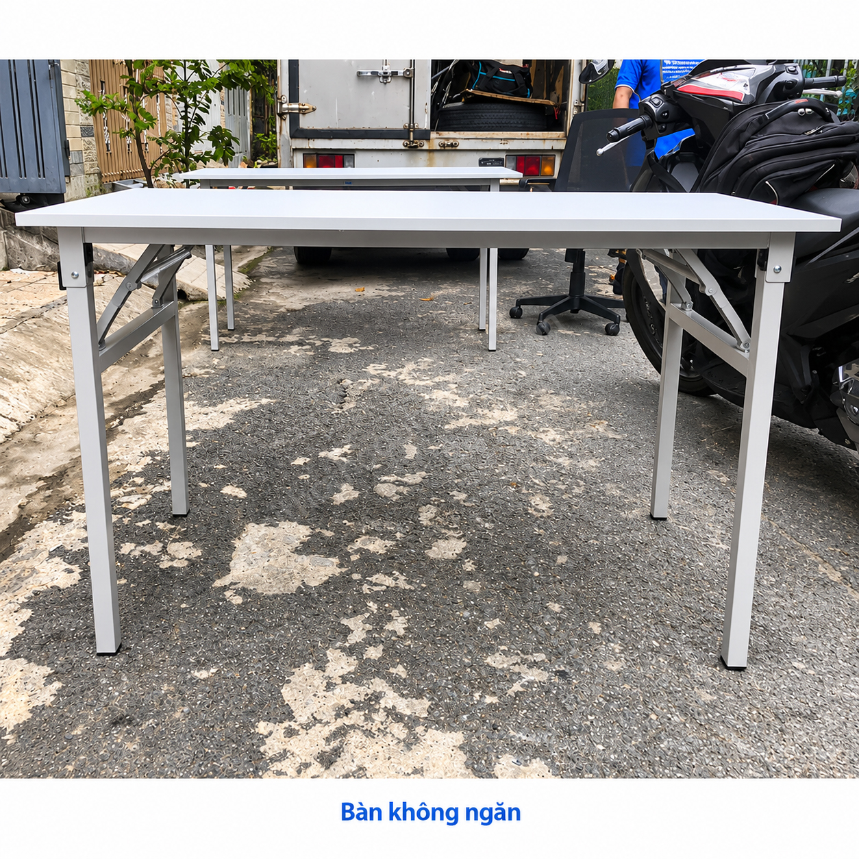 Bàn gấp BG06 Hòa Phát phiên bản không ngăn