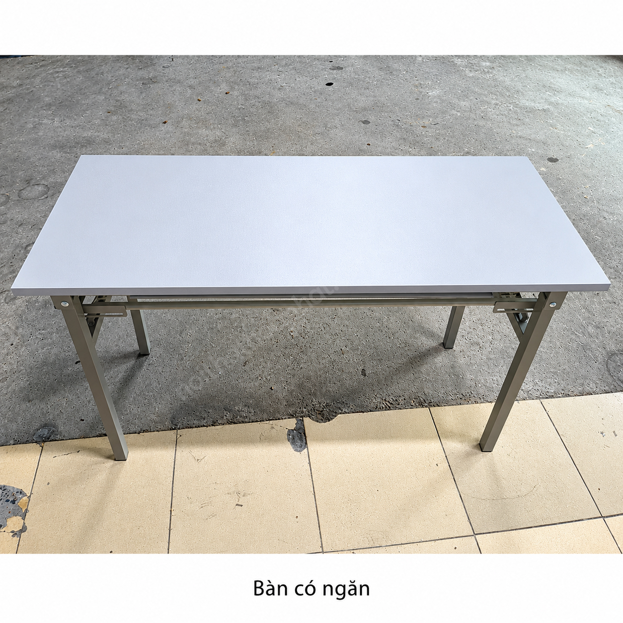Bàn gấp BG06 Hòa Phát phiên bản có ngăn