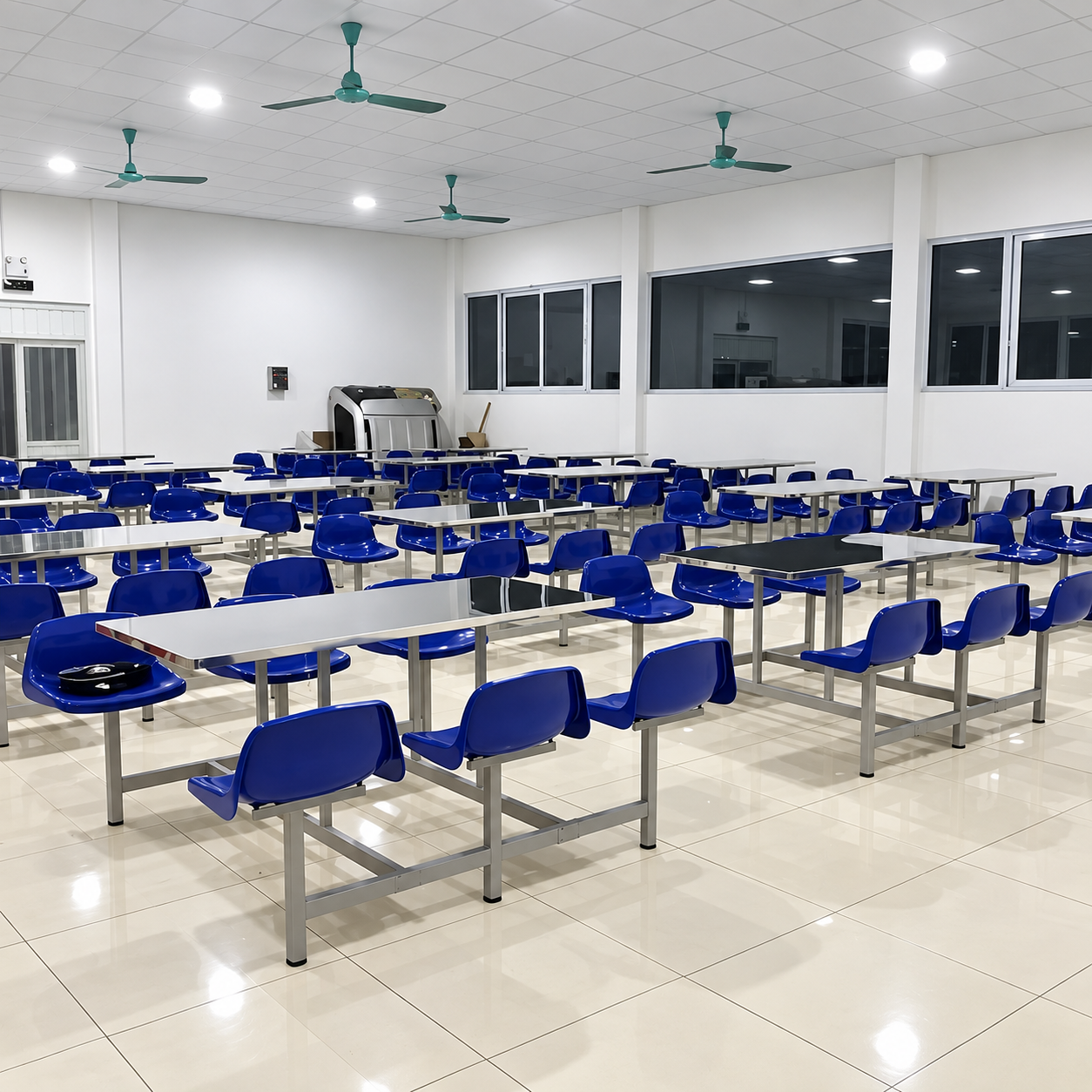 H&igrave;nh Ảnh Thực Tế B&agrave;n Ghế Ăn BA03 H&ograve;a Ph&aacute;t 6 Chỗ