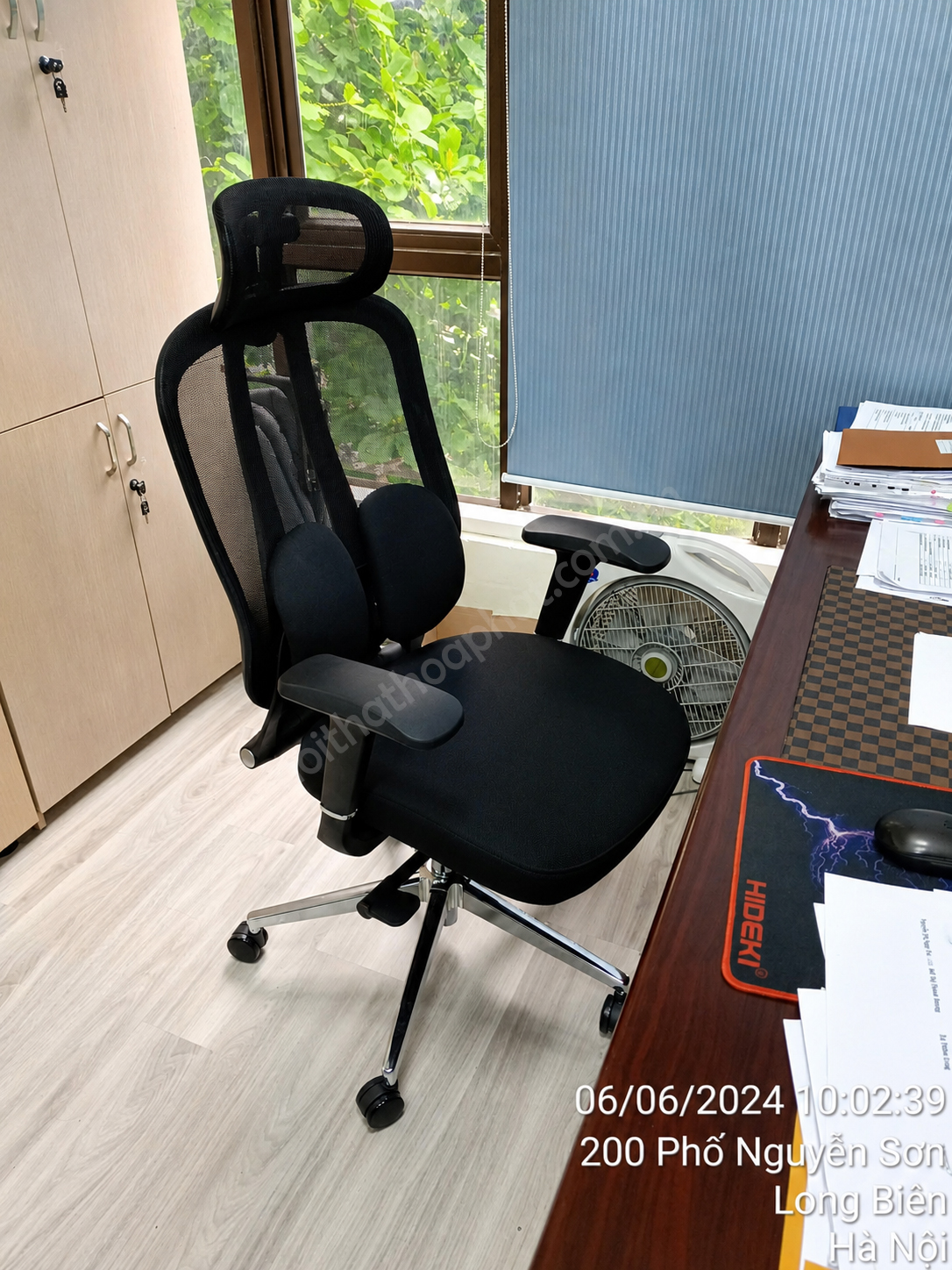 Ghế c&ocirc;ng th&aacute;i học GLE04-3 tựa đầu 2D