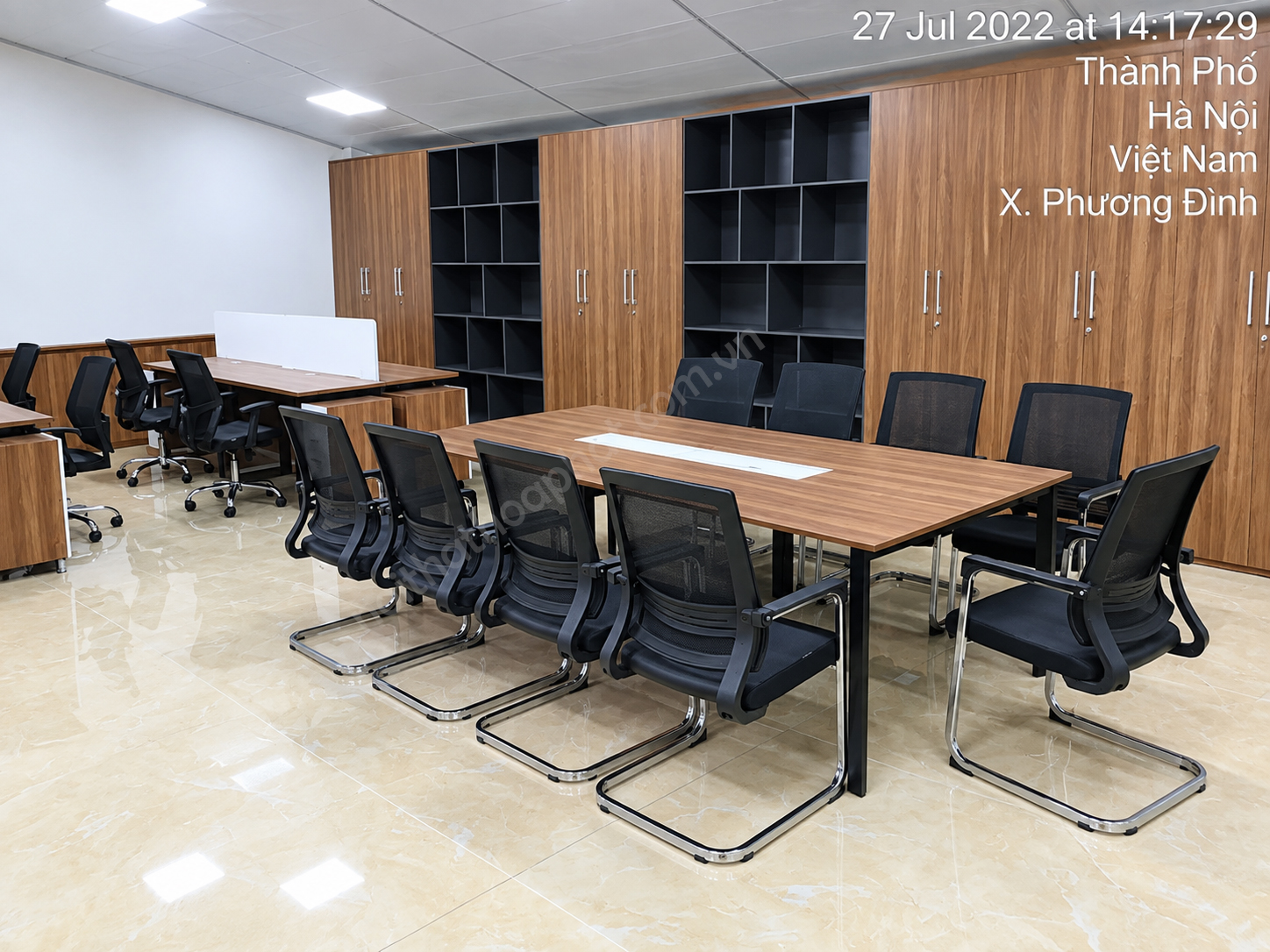 Ghế họp khung thép mạ GL423 – Hình ảnh thực tế