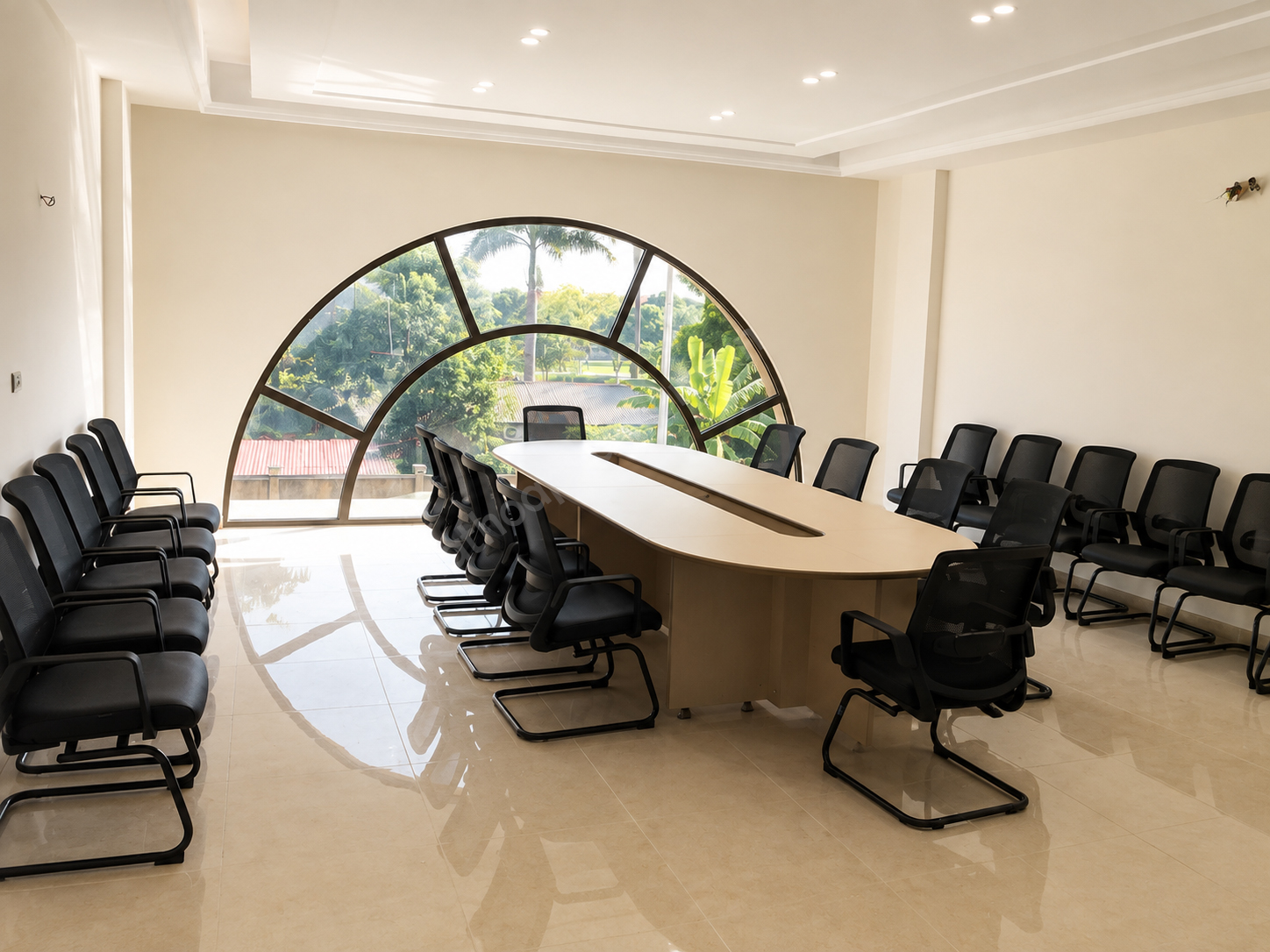 Ghế GL429 trong không gian phòng họp