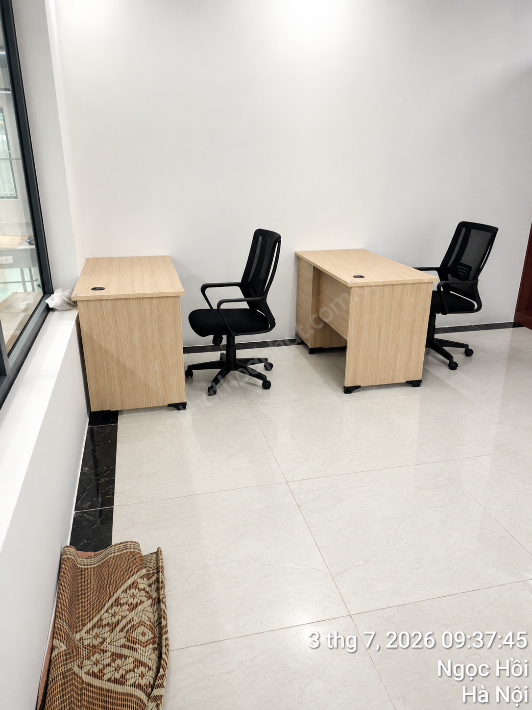 Ghế lưới nhân viên GL123 – Hình ảnh thực tế tại công trình
