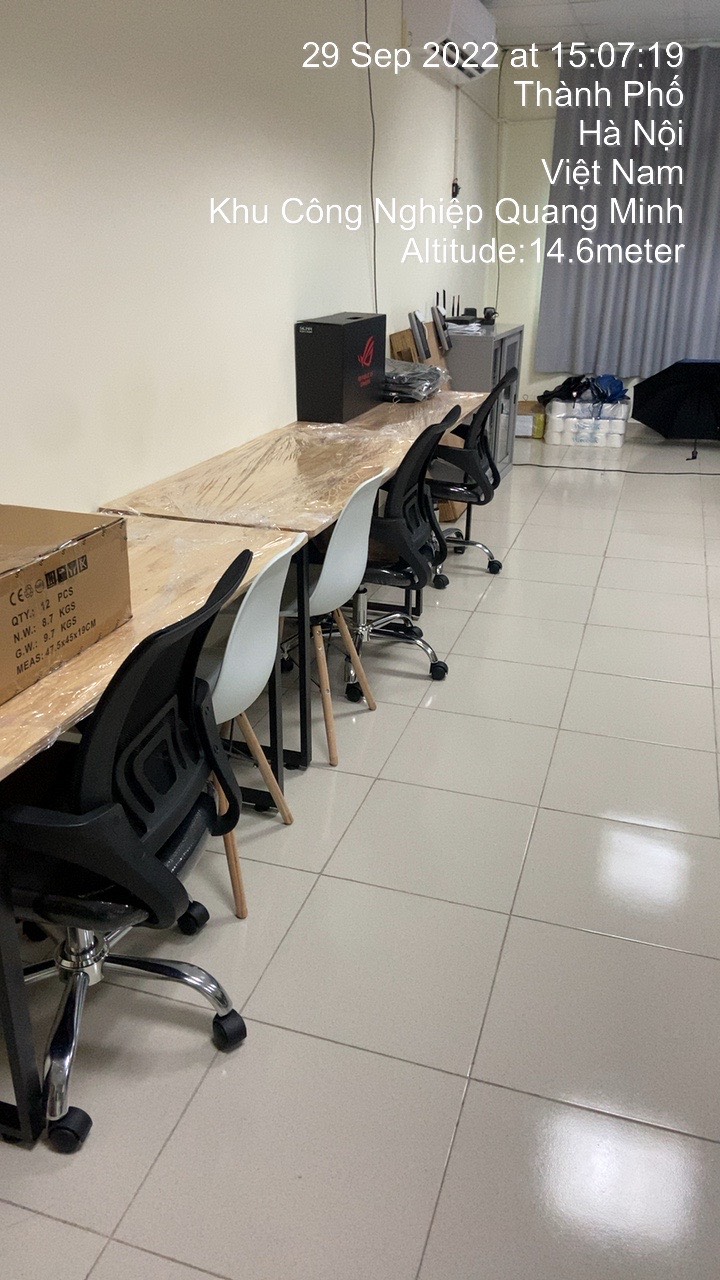H&igrave;nh ảnh thực tế ghế lưới H&ograve;a Ph&aacute;t GL113