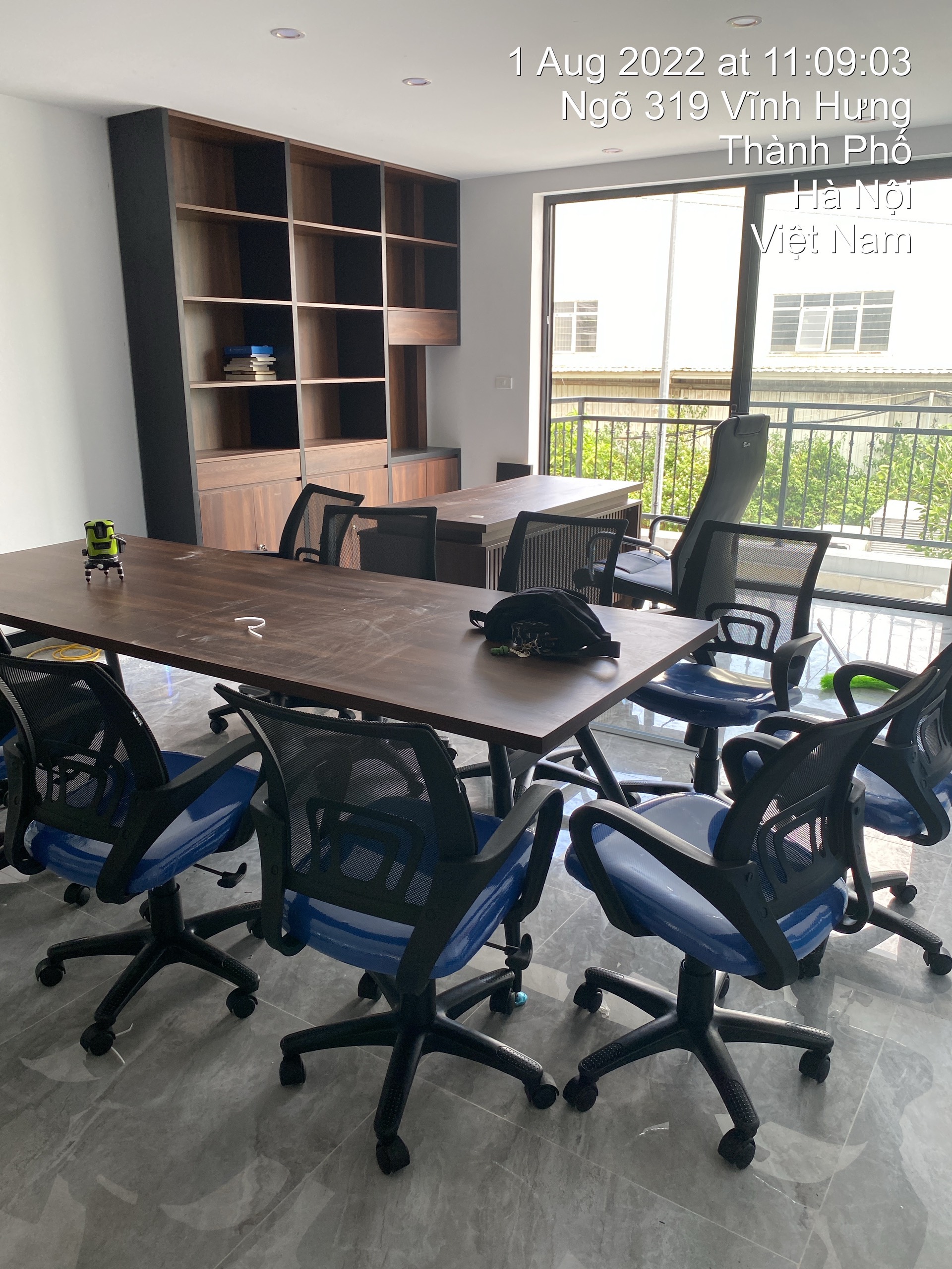 H&igrave;nh ảnh thực tế ghế lưới H&ograve;a Ph&aacute;t GL113