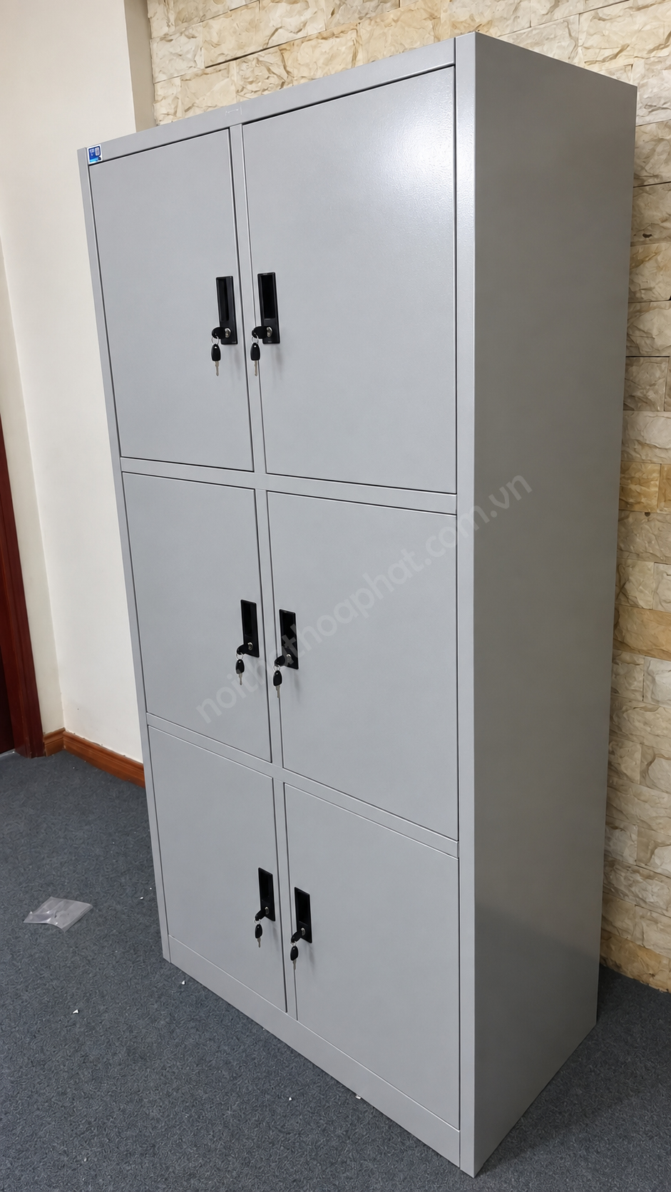 Tủ sắt TU09K6N 6 khoang cánh mở