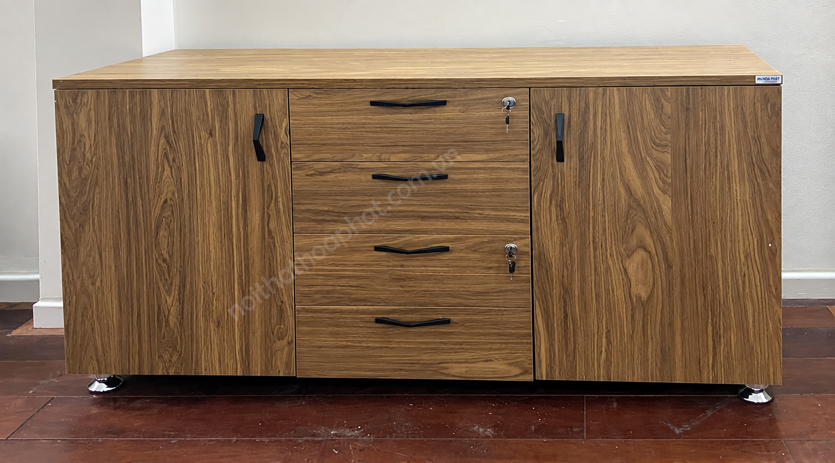 Tủ hồ sơ H&ograve;a Ph&aacute;t BRI1280 gỗ Melamine