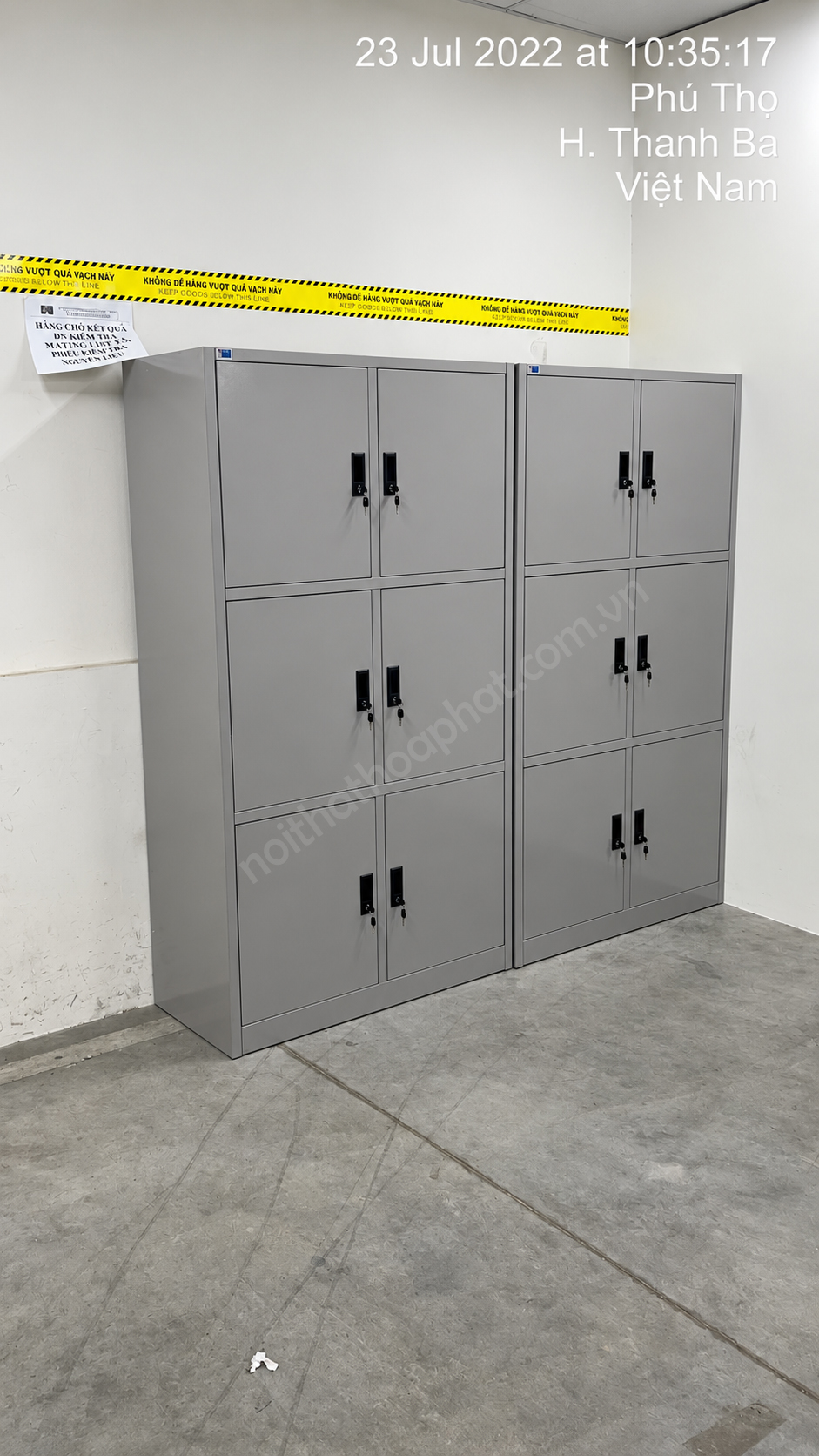 Tủ Hồ Sơ TU09K6 6 Khoang – Hình Ảnh Thực Tế