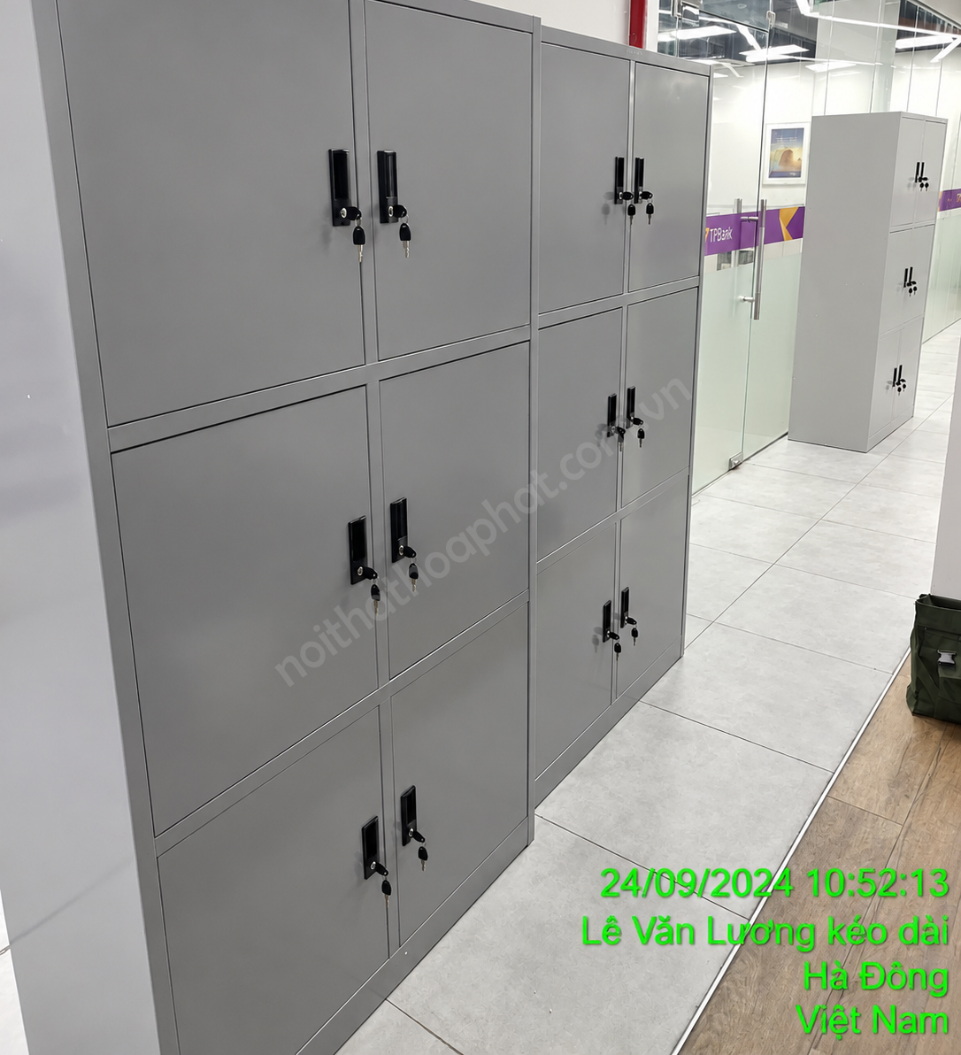 Tủ hồ sơ TU09K6 6 khoang cánh mở
