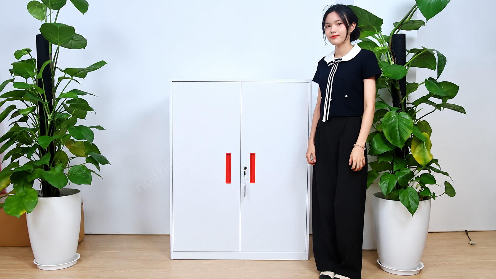 Tủ sắt văn ph&ograve;ng TU12D 3 tầng