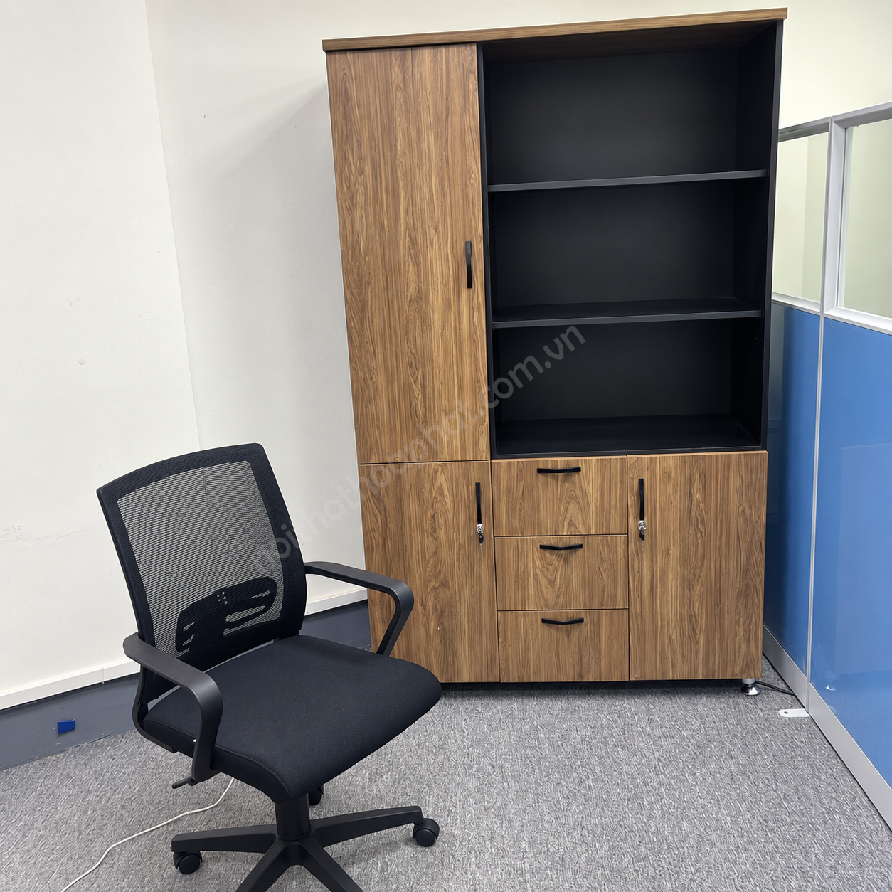Tủ t&agrave;i liệu BRI1960-3B H&ograve;a Ph&aacute;t &ndash; H&igrave;nh ảnh thực tế