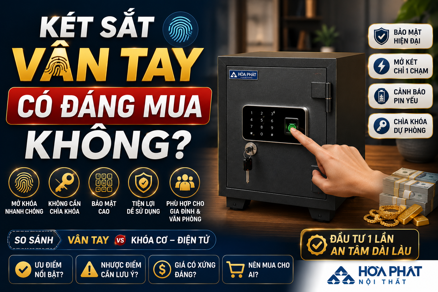 K&eacute;t Sắt V&acirc;n Tay C&oacute; Đ&aacute;ng Mua Kh&ocirc;ng? Ưu Nhược Điểm Cần Biết
