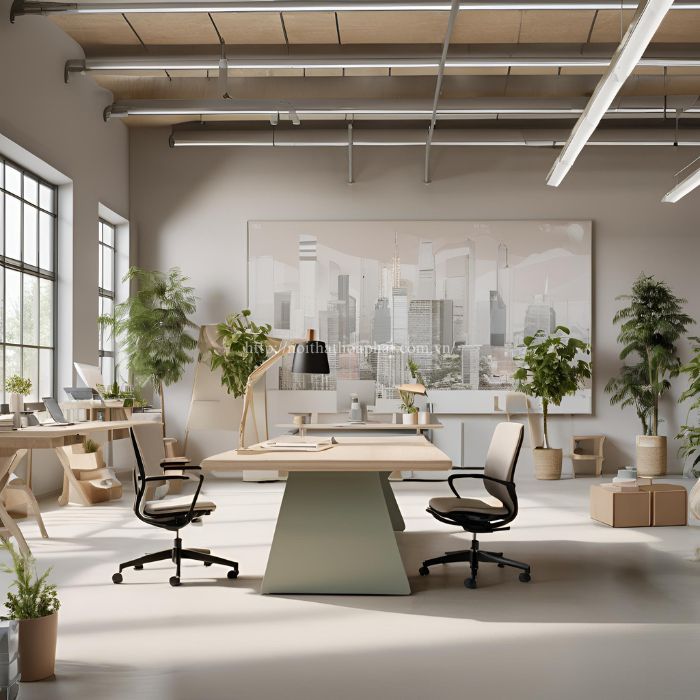 Xu Hướng Bàn Làm Việc 2025 Nên Chọn Loại Nào-5 Xu Hướng Bàn Làm Việc 2025 Nên Chọn Loại Nào-5